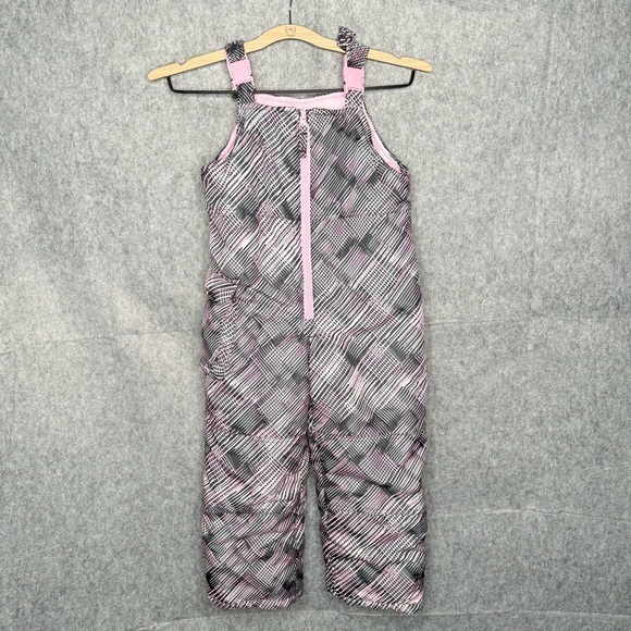 London Fog Other - London Fog Girl's Classic Print Winter Snow Ski Bib Snowsuit-‎ Sz L (6X)